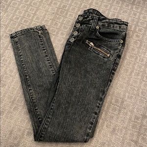 Dark Grey Carmar Skinny Jeans